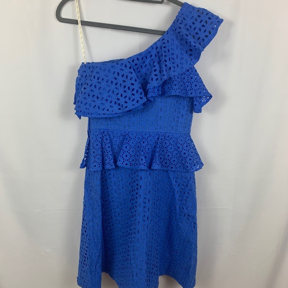 Lily Pulitzer Josey Eyelet One-Shoulder Dress - Picture 9 of 11